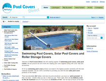 Tablet Screenshot of poolcoversdirect.co.uk